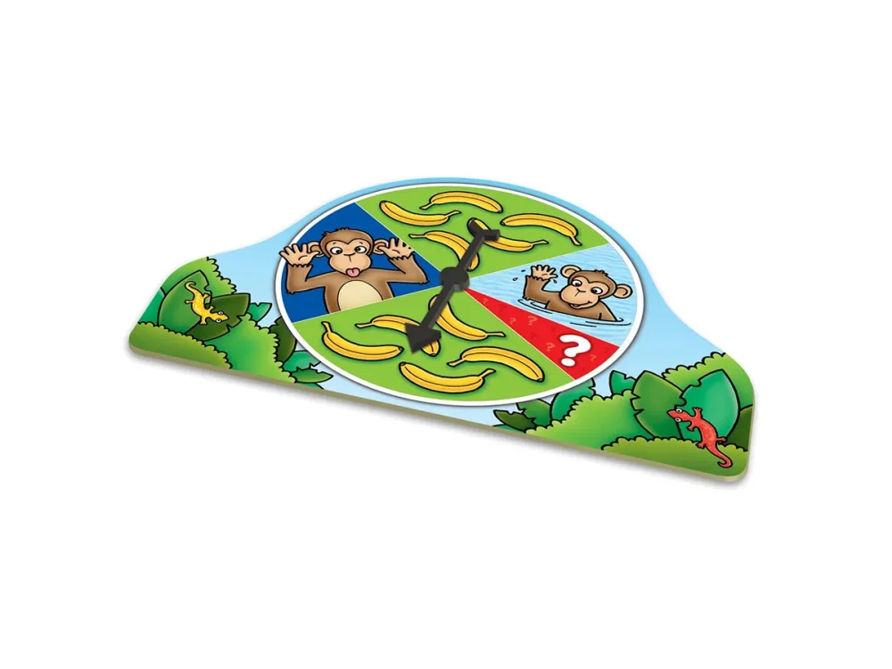 Orchard Toys Cheeky Monkeys, Επιτραπέζιο εκπαιδευτικό παιχνίδι "Αυθάδης Mαϊμούδες", Ηλικίες 2-4 ετών