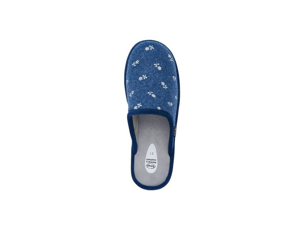 Scholl Lauren Navy Blue Γυναικεία Ανατομική Παντόφλα, Νο39