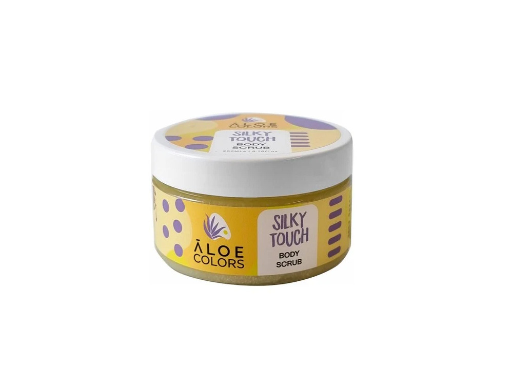 Aloe+Colors Silky Touch Scrub Απολέπιση Σώματος, 200ml