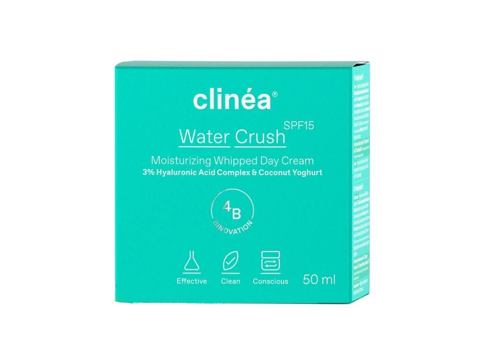 Clinea Water Crush SPF15 Ενυδατική Κρέμα Ημέρας, 50ml