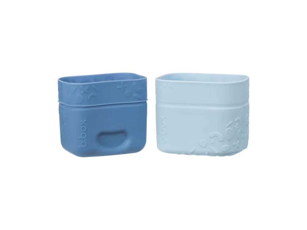 B.Box Silicone Snack Cups Ocean Κυπελάκια Σιλικόνης για Μικρά Σνακ, 2τμχ