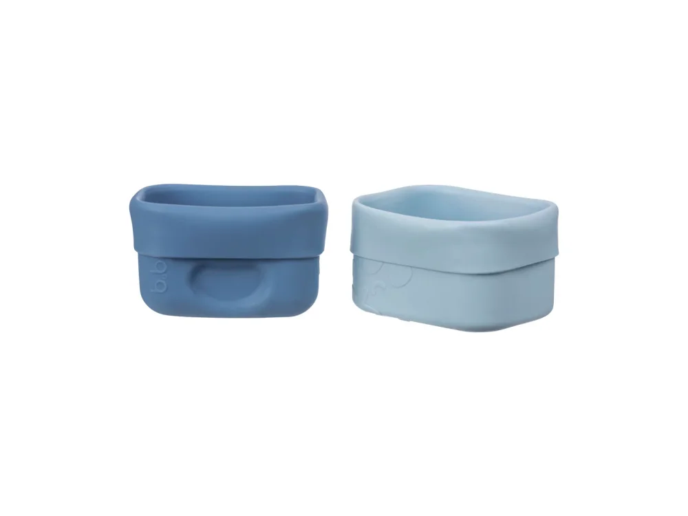 B.Box Silicone Snack Cups Ocean Κυπελάκια Σιλικόνης για Μικρά Σνακ, 2τμχ