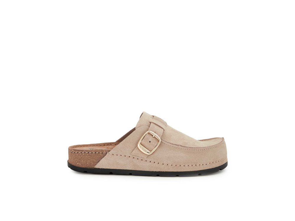 Scholl Bora Moccasin Beige, Ανατομικά Μοκασίνια, Χρώμα Μπέζ, Νο38