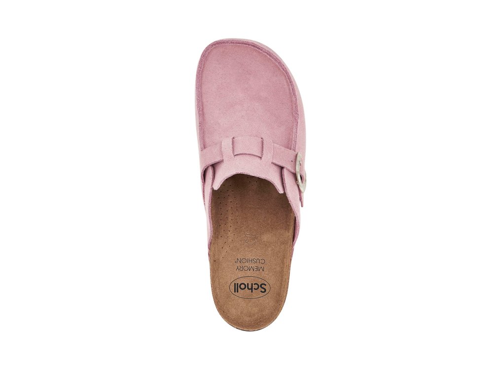 Scholl Bora Moccasin Pink, Ανατομικά Μοκασίνια, Χρώμα Ρόζ, Νο39