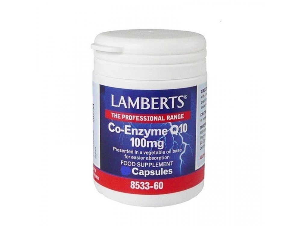 Lamberts Co-Enzyme Q10 100mg 30caps