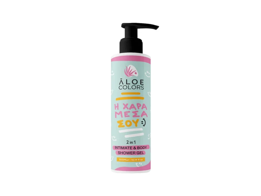 Aloe+Colors H Χαρά Μέσα Σου Αφρόλουτρο σε Gel για Σώμα & Ευαίσθητη Περιοχή, 300ml