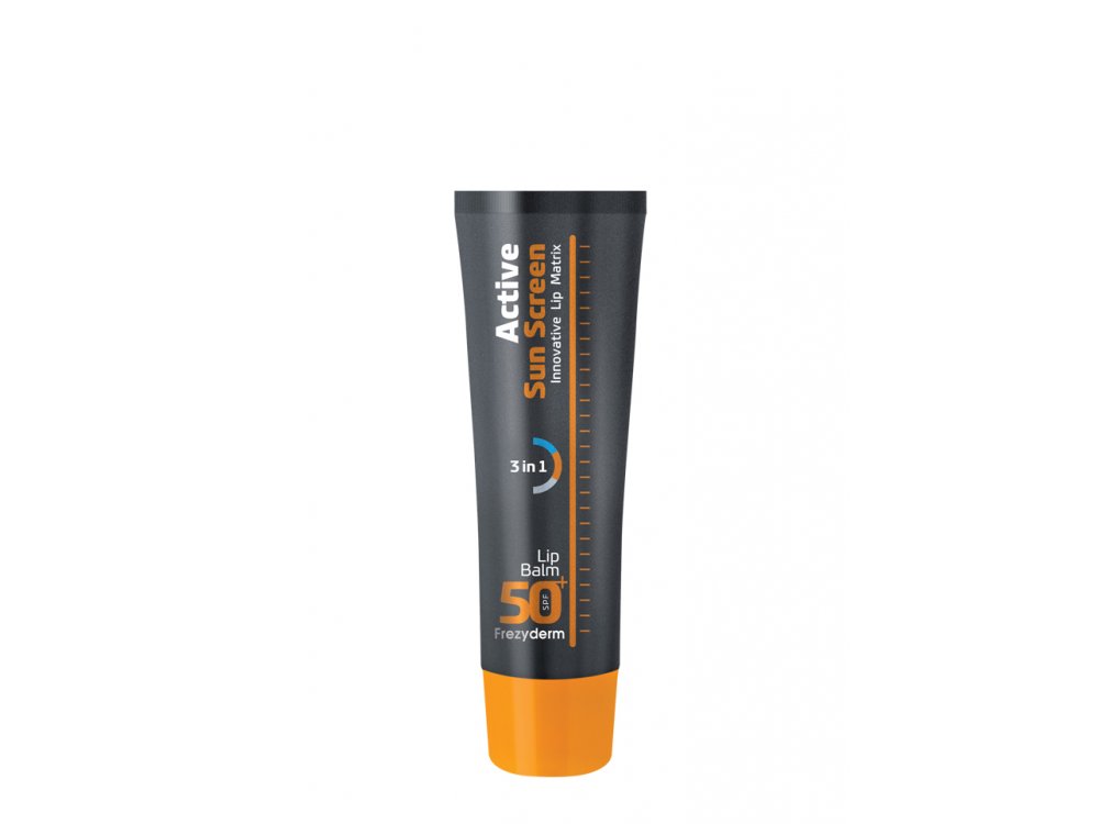 Frezyderm Active Sun Screen Lip Balm SPF 50+ Aντηλιακή Προστασία Χειλιών, 15ml