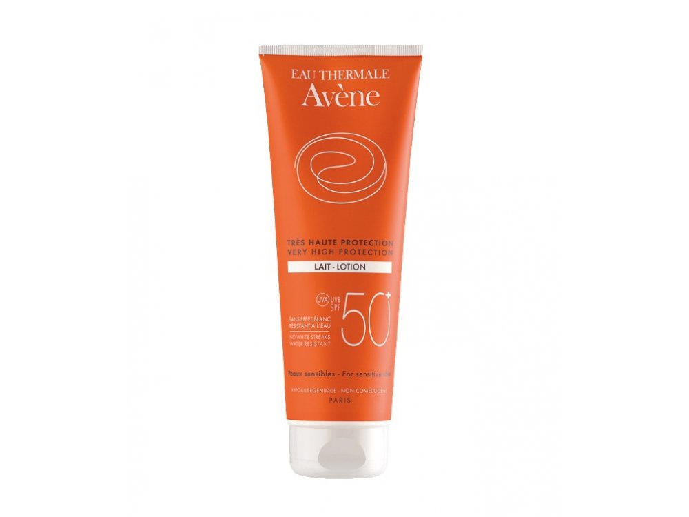 Avene Lait SPF50+ Αντιηλιακό Γαλάκτωμα για Πρόσωπο & Σώμα, 250ml