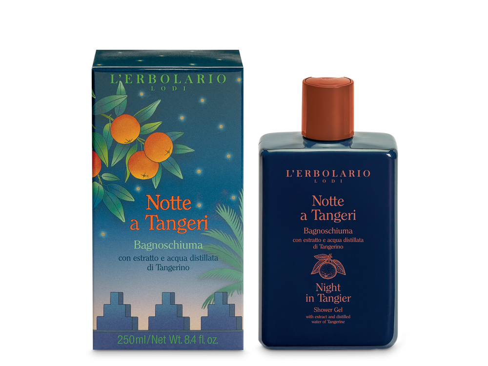 L'erbolario Notte A Tangeri Shower gel, Αφρόλουτρο σε Gel, 250ml