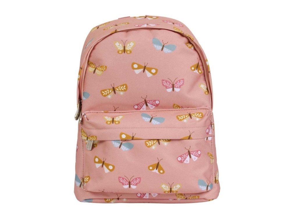 A Little Lovely Backpack Σακίδιο-Τσάντα Πλάτης, Butterflies, 23.5x30εκ.