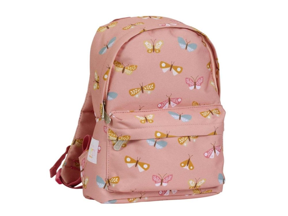 A Little Lovely Backpack Σακίδιο-Τσάντα Πλάτης, Butterflies, 23.5x30εκ.