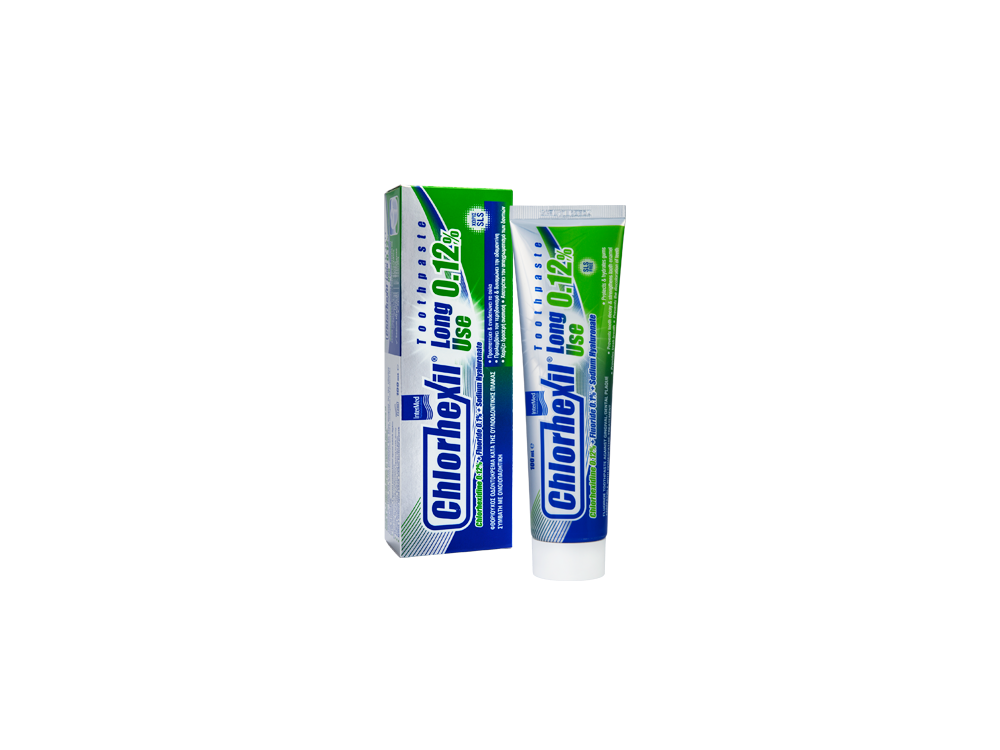 InterMed Chlorhexil 0,12% Toothpaste – Long Use, Οδοντόκρεμα με Πολλαπλή Προστασία, 100ml