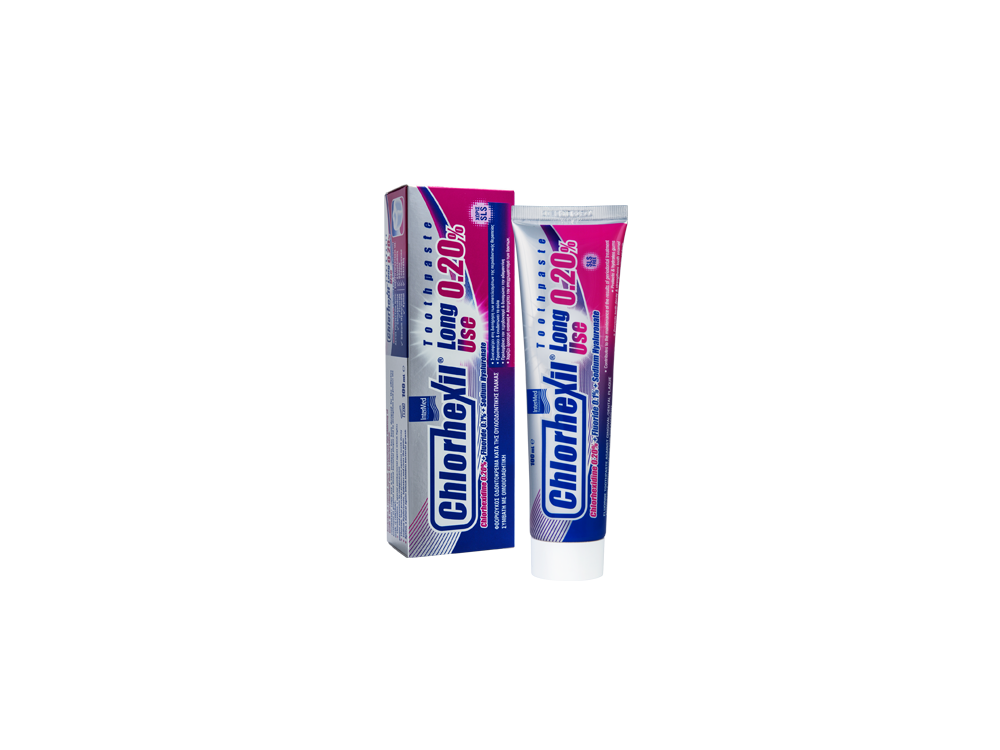 InterMed Chlorhexil 0,20% Toothpaste – Long Use, Οδοντόκρεμα Πολλαπλής Προστασίας, 100ml