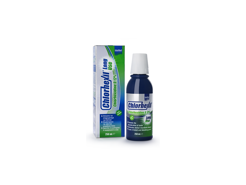 InterMed Chlorhexil 0.12% Mouthwash Long Use, Στοματικό Διάλυμα, 250ml