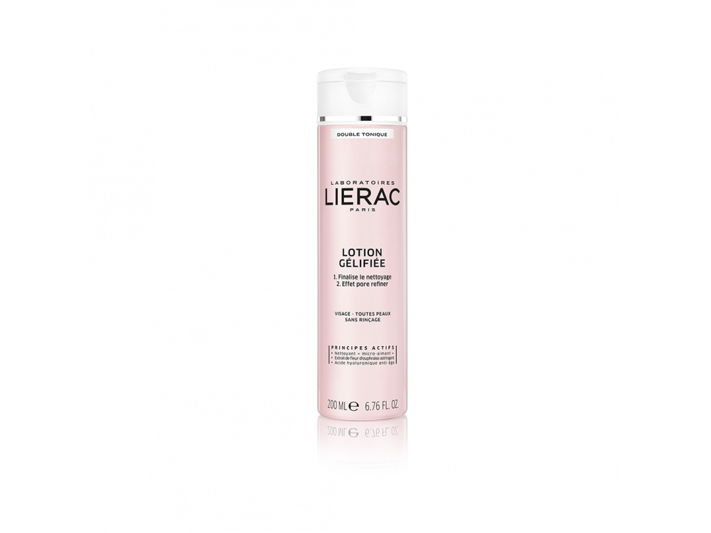 Lierac Demaquillant Lotion Gelifiee Λοσιόν Ζελ Διπλής Τόνωσης για όλες τις επιδερμίδες 200ml