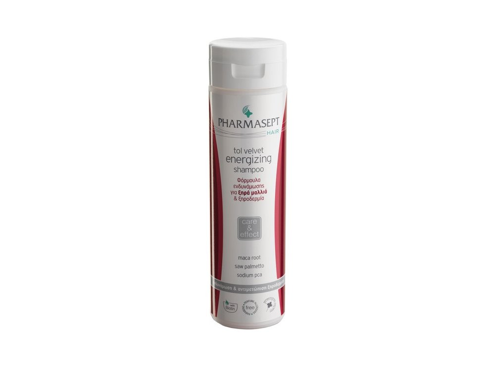 Pharmasept Tol Velvet Energizing Shampoo Dry Sodium PCA 250ml