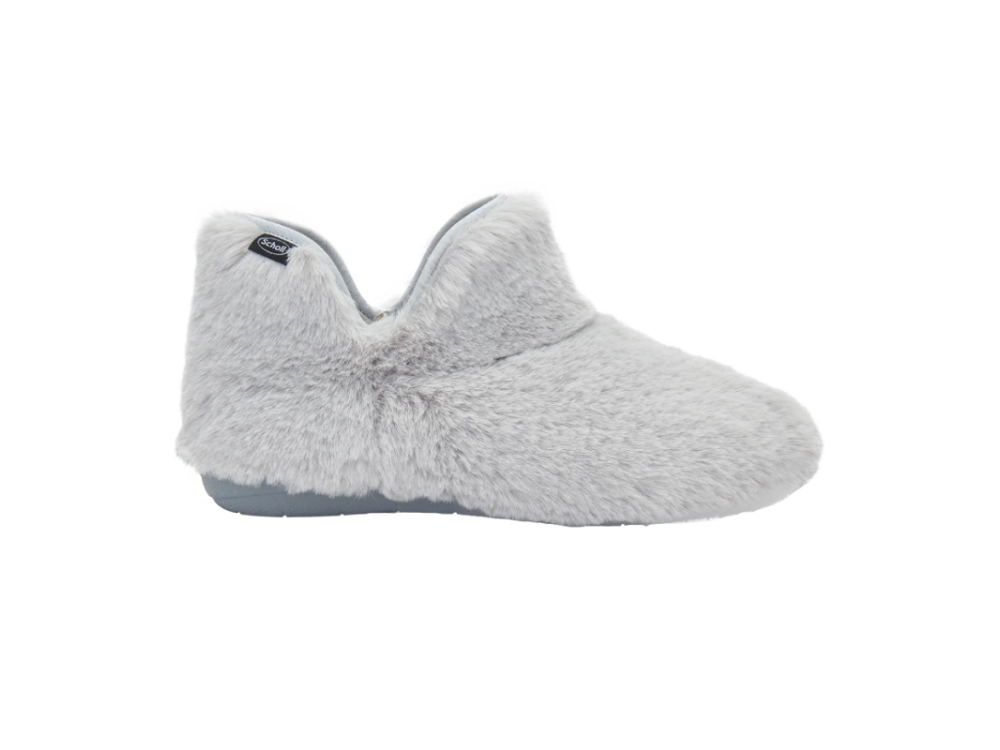 Scholl Shoes Molly Bootie Grey Γυναικεία Ανατομική Παντόφλα, No37