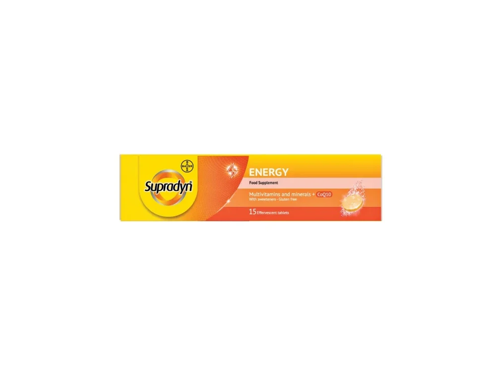 Supradyn Energy Πολυβιταμίνες με Συνένζυμο Q10, 15eff.tabs