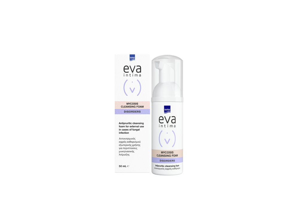 InterMed Eva Intima Mycosis Cleansing Foam, Αντικνησμικός Αφρός Καθαρισμού κατά τους Μύκητες, 50ml