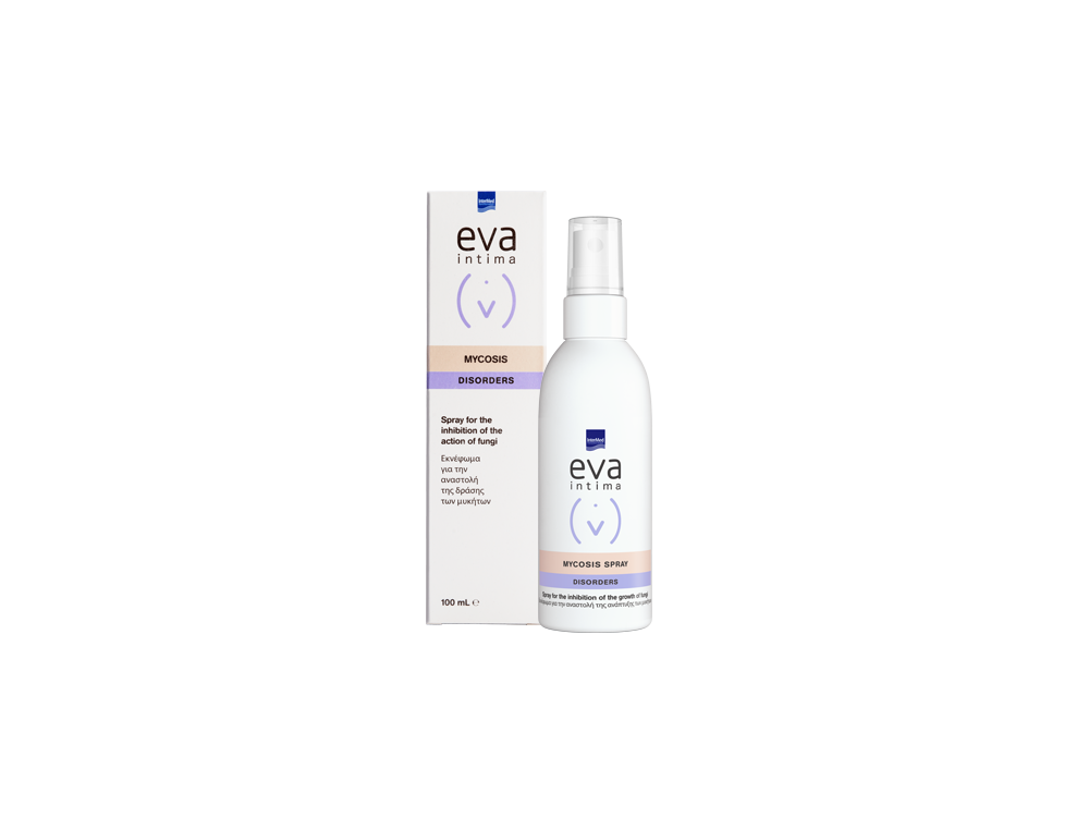 InterMed Eva Intima Mycosis Spray, Εκνέφωμα για Αναστολή της Δράσης των Μυκήτων, 100ml