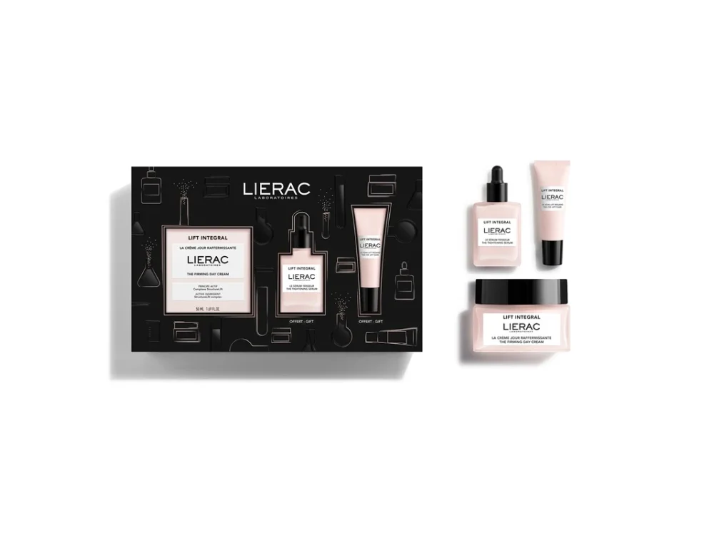 Lierac Promo Xmas Set Lift Integral La Creme Jour Raffermissante Συσφιγκτική Κρέμα Ημέρας, 50ml & Le Serum Tenseur Συσφικτικός Ορός, 15ml & Le Soin Lift Regard Ανορθωτική Κρέμα Ματιών, 7.5ml