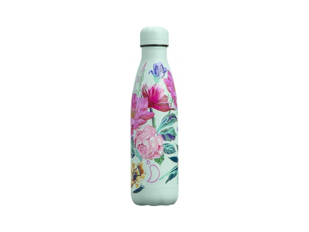 Chillys Ανοξείδωτος Θερμός, Floral Art, 500ml