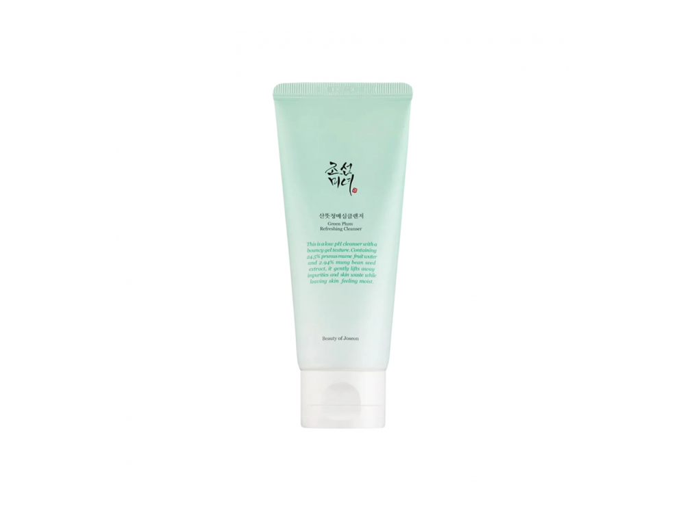 Beauty of Joseon Green Plum Refreshing Cleanser, Υποαλλεργικό καθαριστικό Προσώπου με χαμηλό pH, 100ml