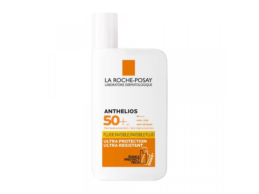 La Roche Posay Anthelios Shaka Fluid SPF50+ Λεπτόρρευστη Αντιηλιακή Κρέμα Προσώπου, 50ml