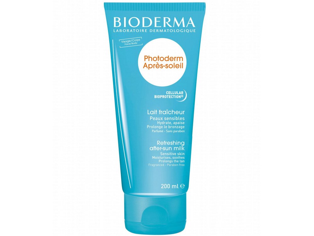 Bioderma Photoderm Apres Soleil Lait Fraicheur, Αναζωογονητικό After Sun Γαλάκτωμα, 200ml