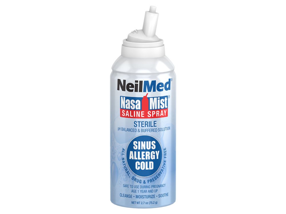 NeilMed NasaMist Saline Spray Ρινικό Ισοτονικού Φυσιολογικού Ορού, 75ml