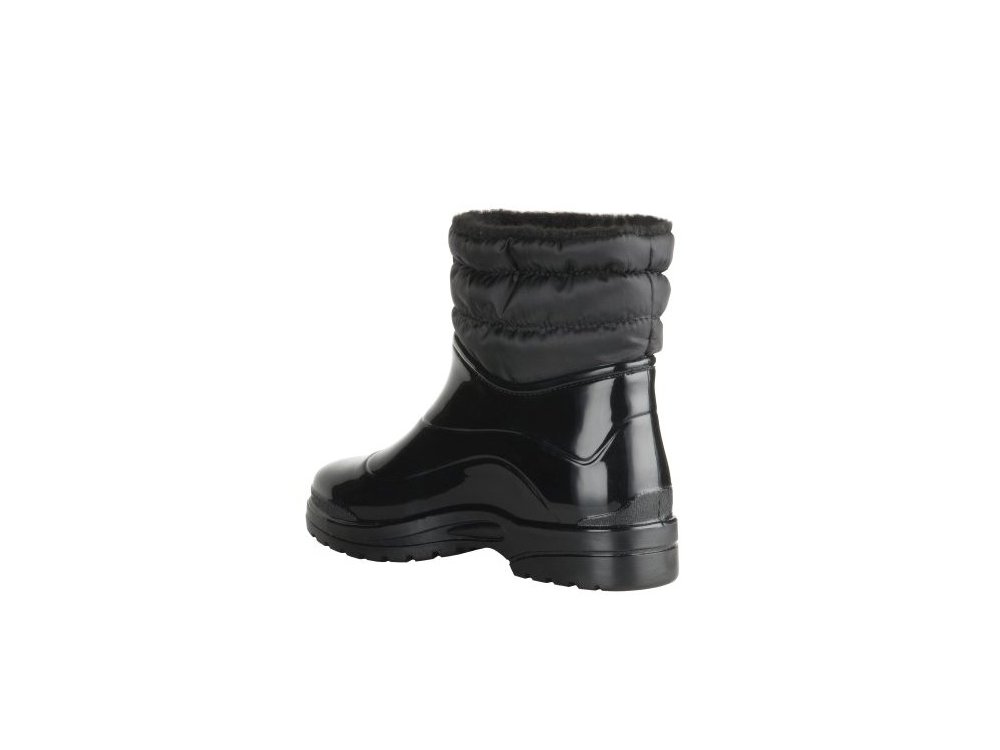 Scholl New Vestmann Low Black, Γυναικεία Ανατομική Μπότα Μαύρο Χρώμα, No37