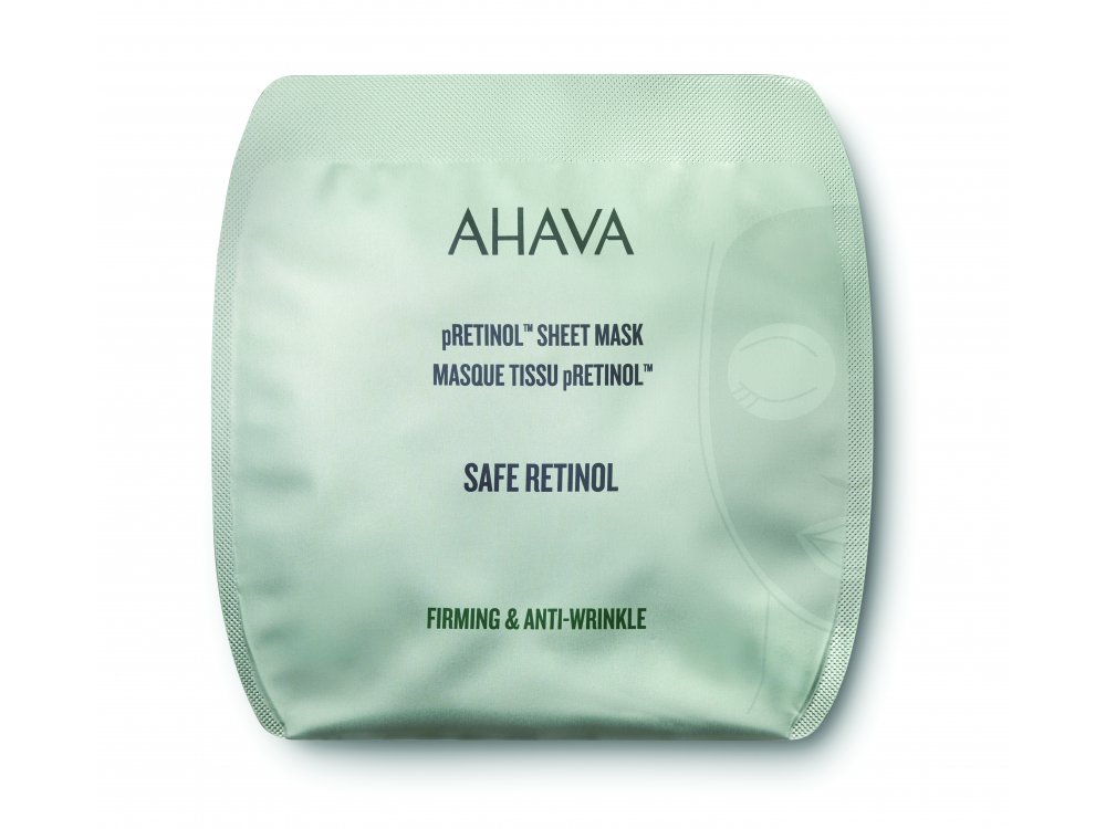 Ahava pRetinol Sheet Mask Firming & Anti-Wrinkle, 17gr