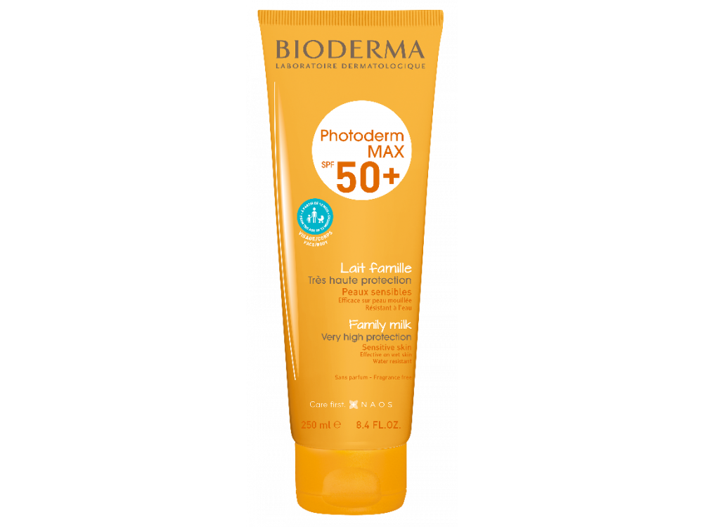 Bioderma Photoderm Max Lait SPF50+ Αντηλιακό Γαλάκτωμα για Μέγιστη Φωτοπροστασία, 250ml