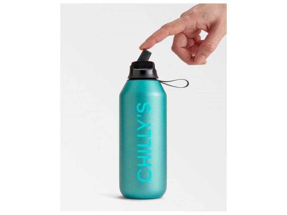 Chilly's S2 Flip Atlantis Bottle, Ανοξείδωτος Θερμός Για Υγρά, 500ml