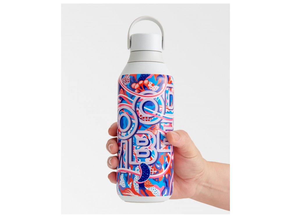 Chilly's S2 Urban Murals Good Vibes, Ανοξείδωτος Θερμός Για Υγρά, 500ml