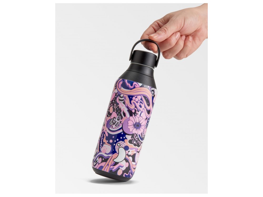 Chilly's Urban Murals Orchid, Ανοξείδωτος Θερμός Για Υγρά, 500ml