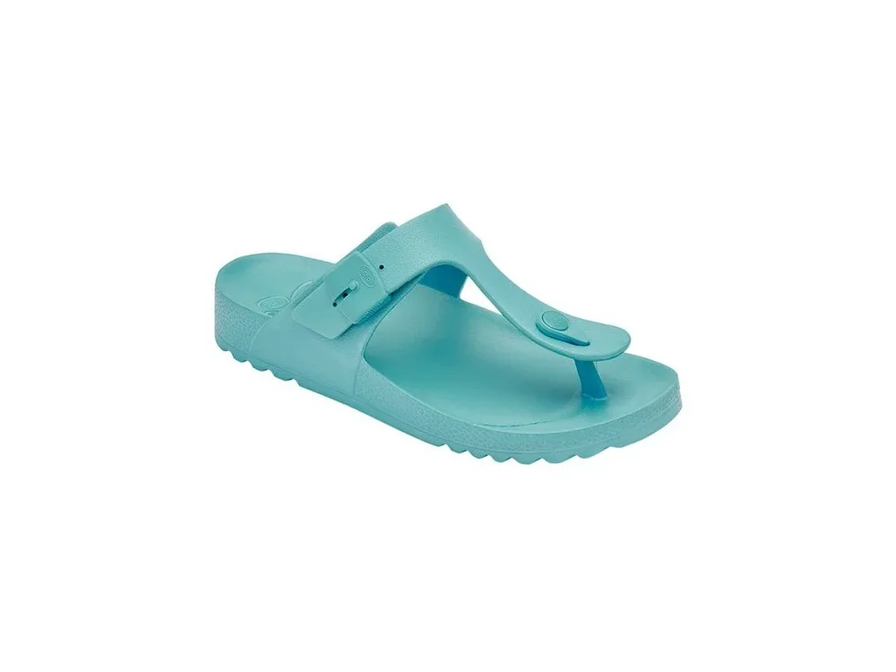 Scholl Bahia Flip- Flop Sage, Γυναικείο Ανατομικό Σανδάλι, Nο38