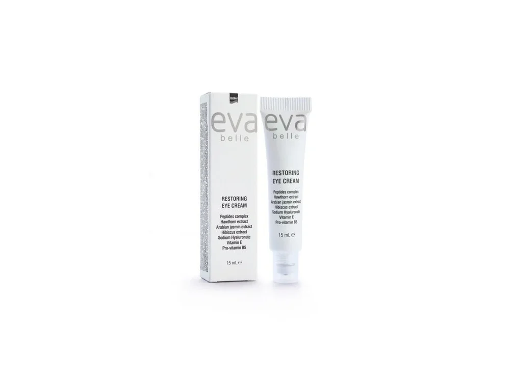 Eva Belle Restoring Eye Cream Κρέμα Αναζωογόνησης Ματιών με Ειδική Κεφαλή Εφαρμογής, 15ml