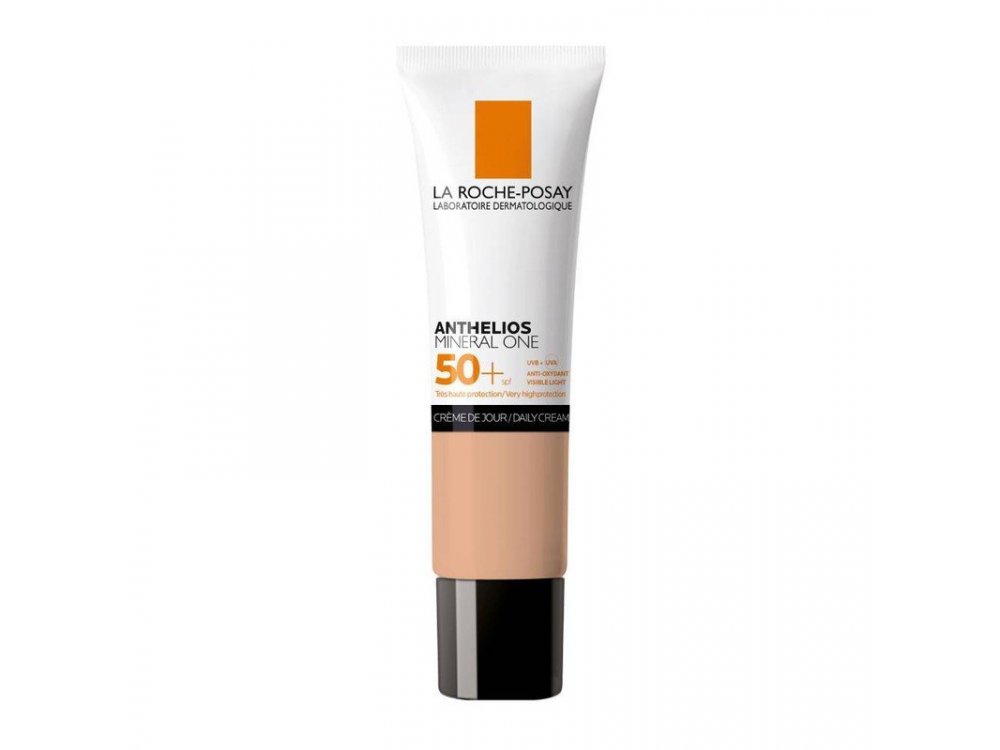 La Roche Posay Anthelios Mineral One Daily Cream SPF50+, Αντηλιακή Ενυδατική Κρέμα Προσώπου Με Χρώμα Tan 03, 30ml