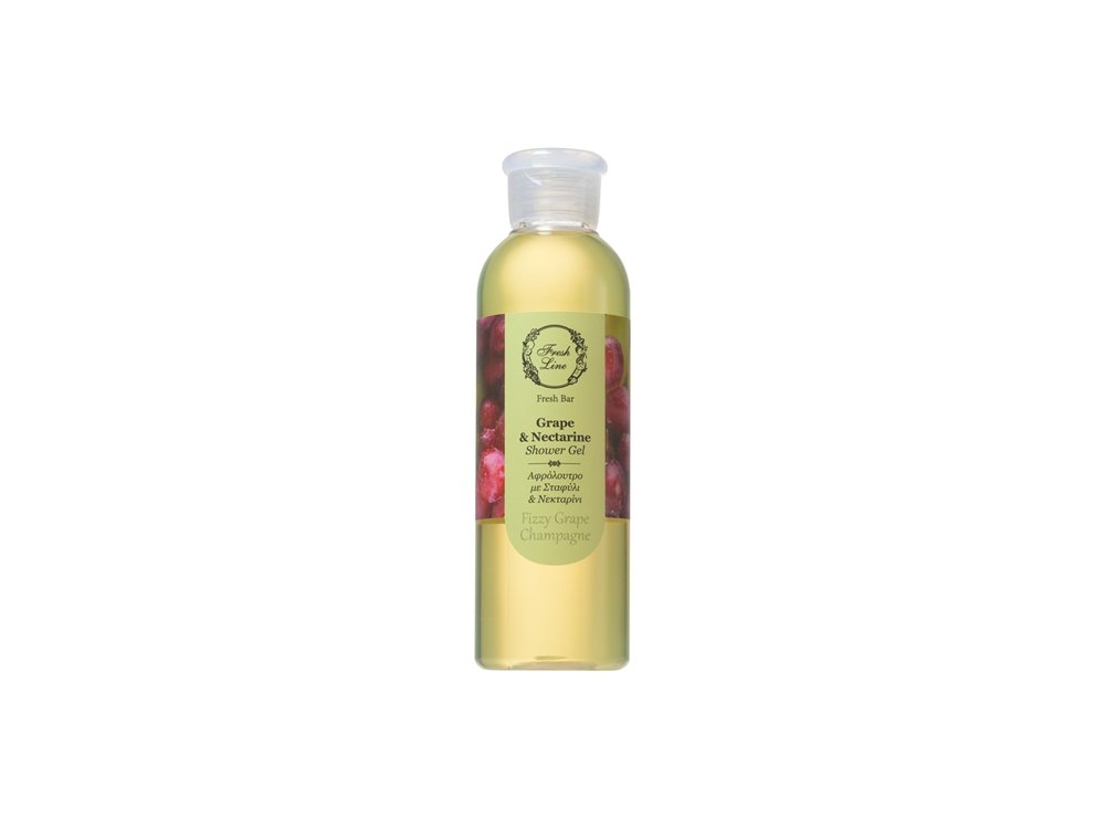 Fresh Line  Grape & Nectarine, Σταφύλι & Νεκταρίνι Αφρόλουτρο 200ml