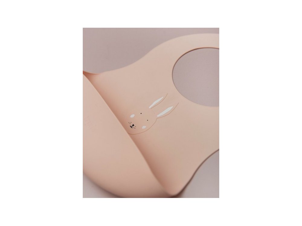 Trixie Silicone Bib Σαλιάρες Σιλικόνης 4+ Μηνών, Rabbit,  Σετ 2τμχ