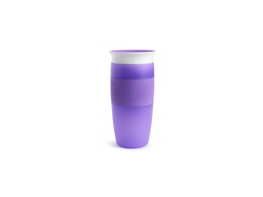 Munchkin Miracle 360° Purple Sippy Cup, Εκπαιδευτικό Ποτήρι, Μώβ, 414ml, 1τμχ