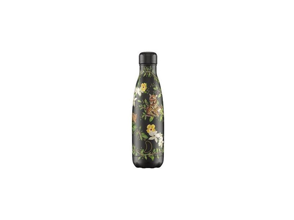 Chillys Ανοξείδωτος Θερμός, Floral Leopard, 500ml