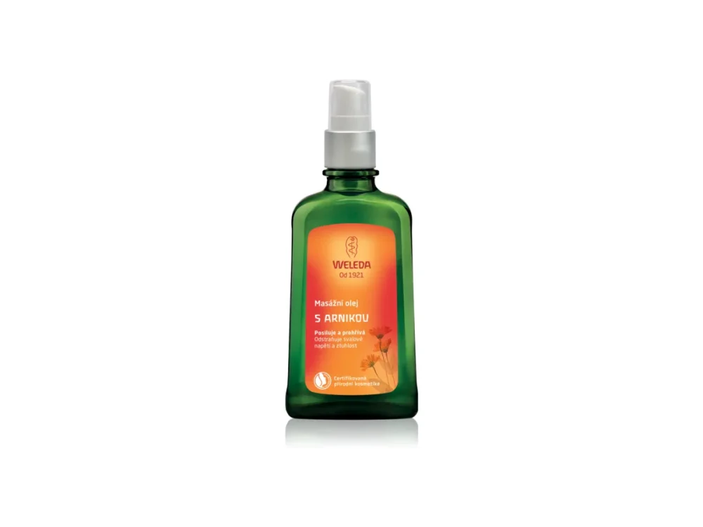 Weleda Arnica Massage Oil Λάδι Μασάζ με Άρνικα, 100ml