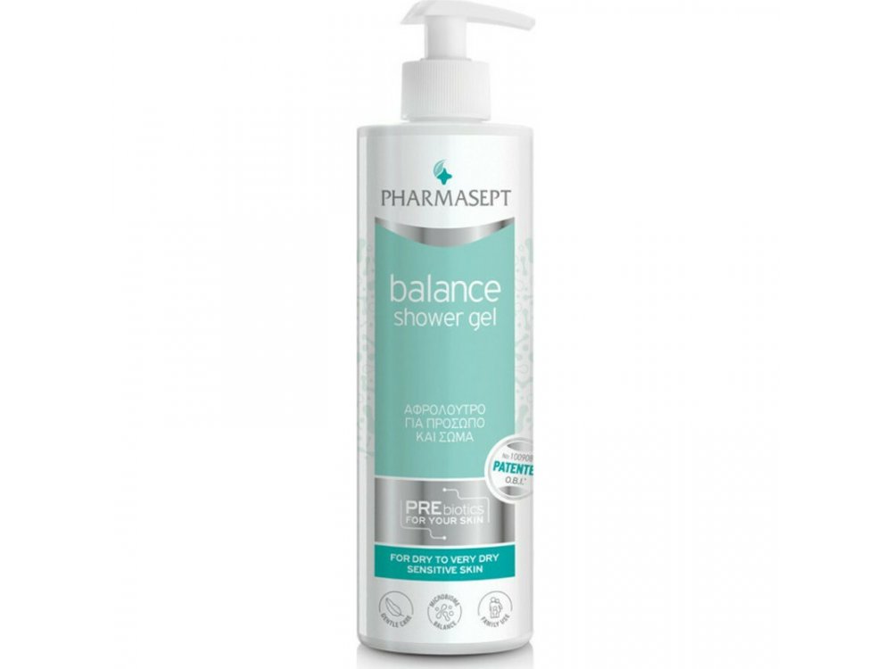 Pharmasept Balance Shower Gel Αφρόλουτρο για Πρόσωπο & Σώμα, 500ml