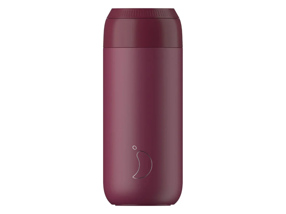 Chillys S2 Coffee Cup Plum Red, Ανοξείδωτο Ισοθερμικό Ποτήρι, 500ml