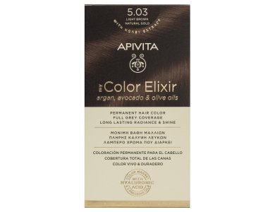 Apivita My Color Elixir N5.03 Καστανό Ανοιχτό Φυσικό Μελί 50 & 75ml