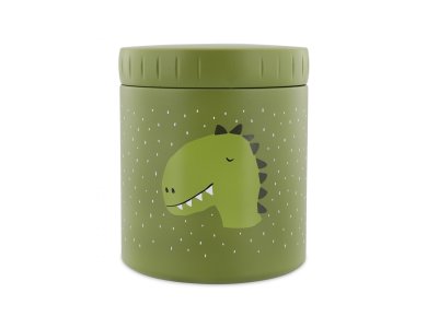 Trixie Food Pot, Θερμός Φαγητού με διπλό τοίχωμα από ανοξείδωτο ατσάλι, Mr Dino, 500ml