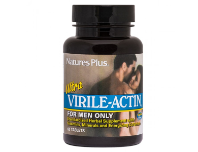 Nature's Plus Ultra Virile-Actin, Ενίσχυση Ανδρικής Σεξουαλικότητας, 60tabs