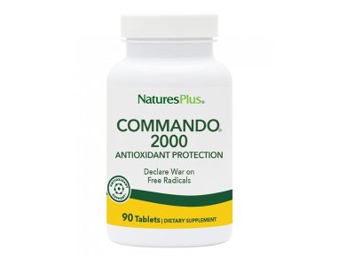 Nature's Plus Commando 2000, Πρωτοποριακή Αντιοξειδωτική Φόρμουλα, 90tabs